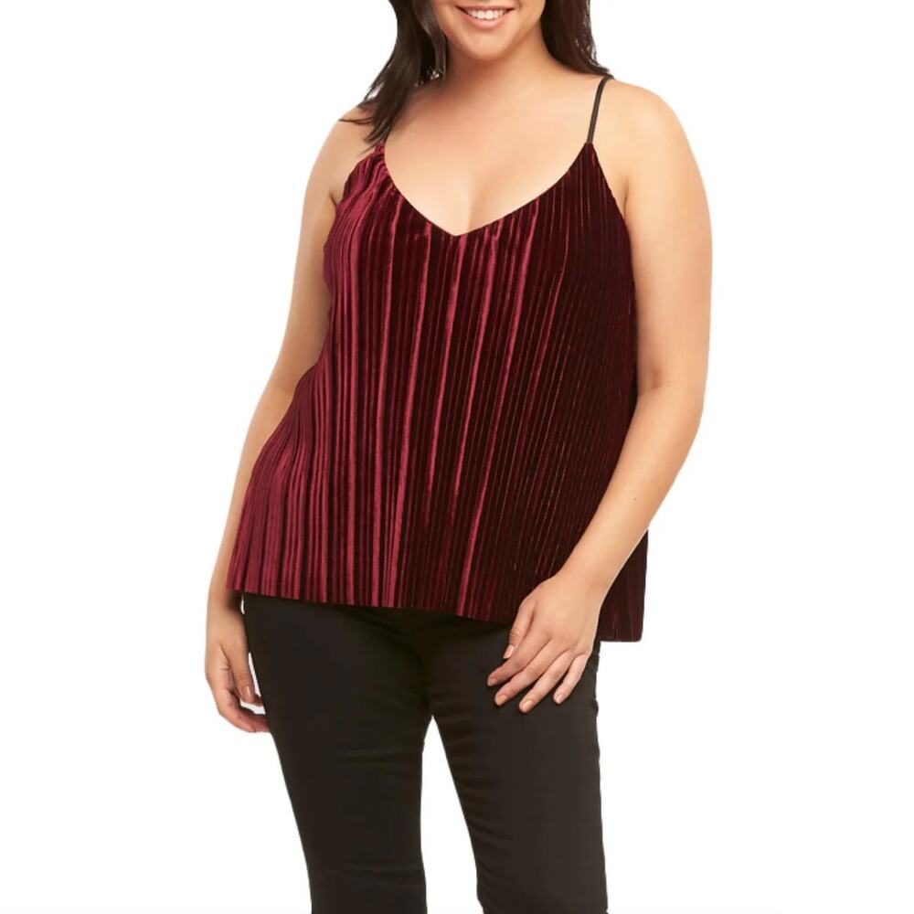 Tart Collections Maren Velvet Top 4X Red Carpet Ready Vintage Glam Holiday